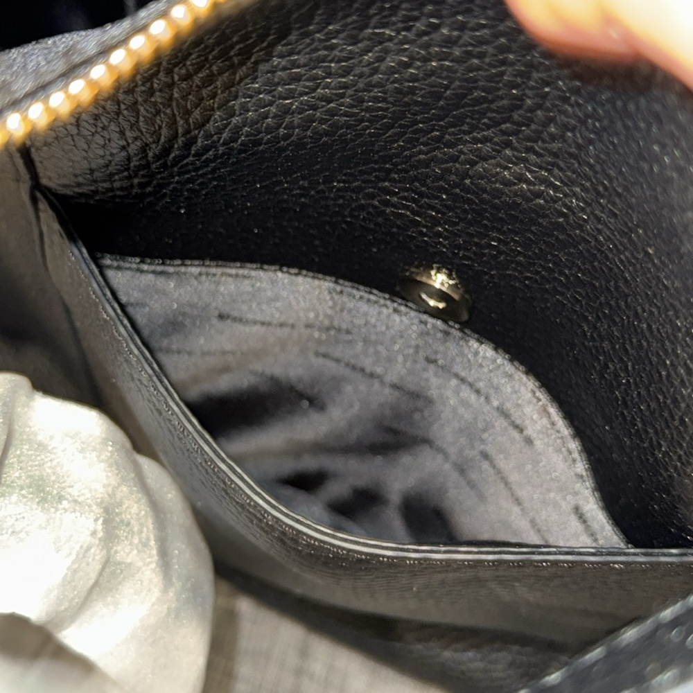 Michael Kors Bag Large Black Pebbled Leather Satchel Bag - Picture 15 of 17